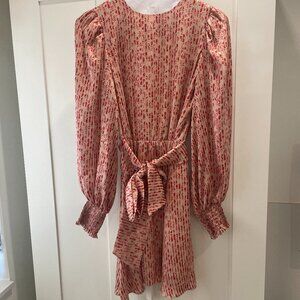 Alice and Olivia Floral Long Sleeve Dress